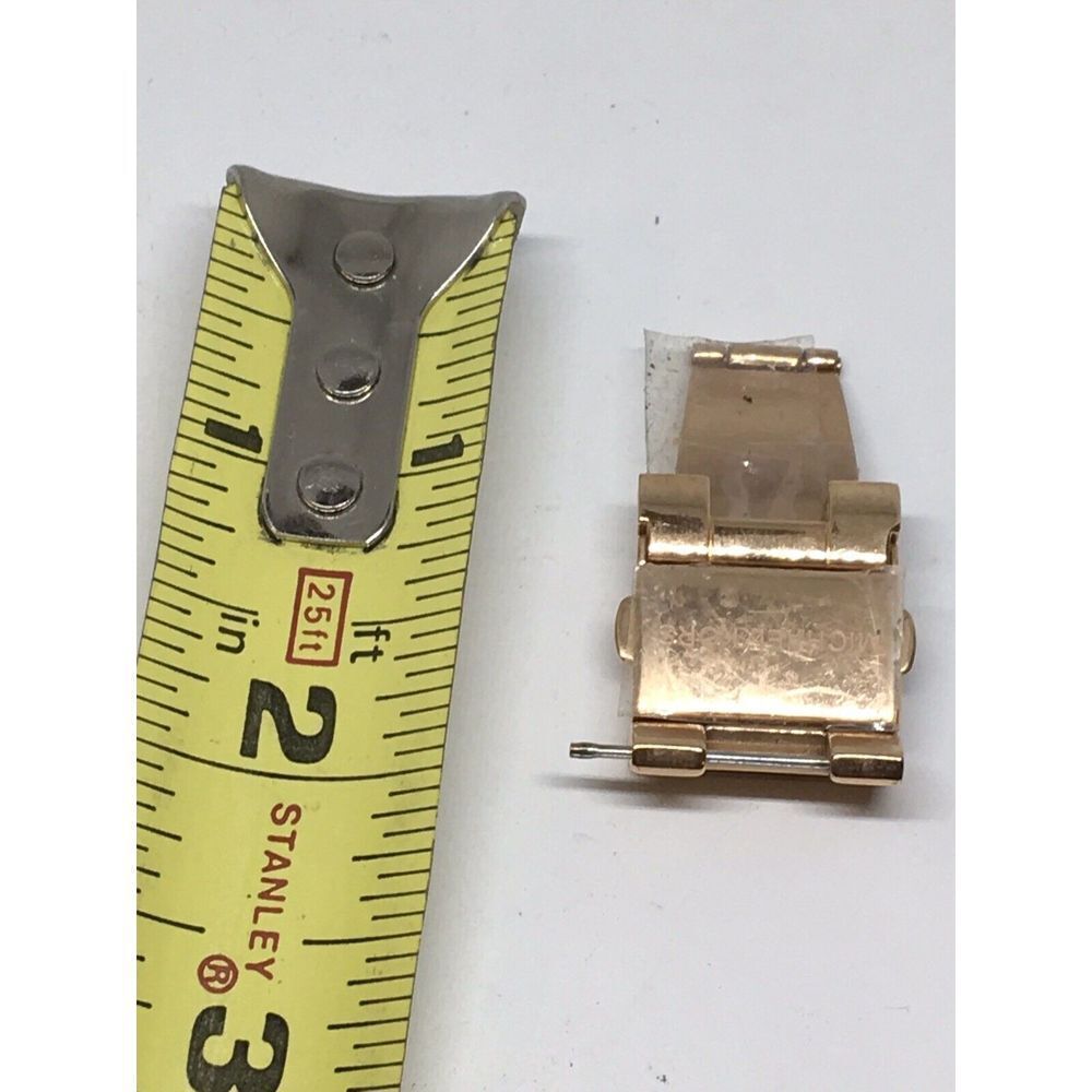 Authentic Michael Kors Band Partial Links Clasp Use For Parts 20mm V608